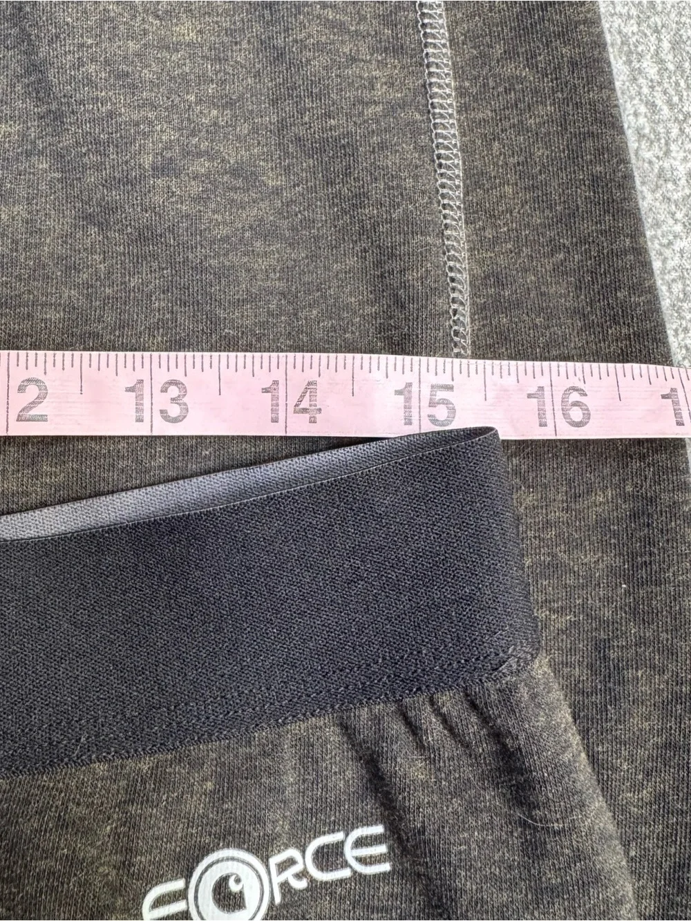 Carhartt Force Base Layer Pants Mens L Tall Black Wool Blend Thermal UH0173MT